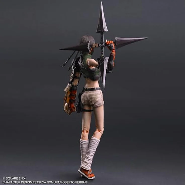 Square-Enix Final Fantasy VII Play Arts Kai Figurine Yuffie Kisaragi, 25 cm Sammelfigur – Bild 3