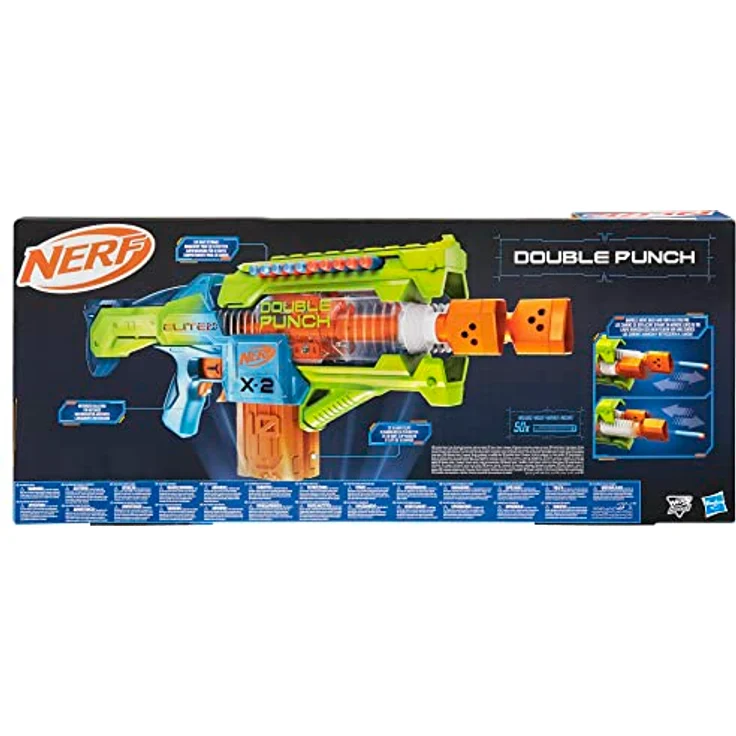 Nerf Elite 2.0 motorisierter Double Punch Dart-Blaster – Bild 3