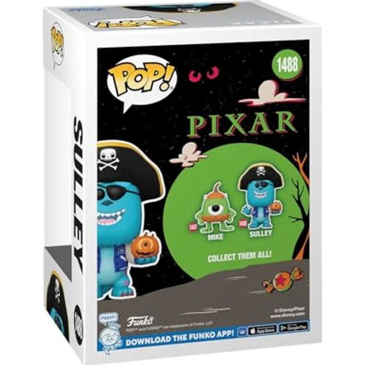 Funko Pop! Disney Pixar Halloween Sulley Sully Vinyl-Sammelfigur 9,5 cm - Geschenkidee für Pixar Fans – Bild 3