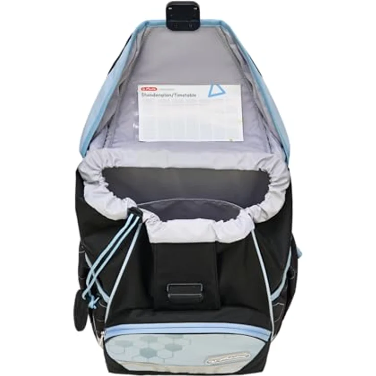 Herlitz Schulranzen Set 6-teilig Cyber Soccer, ultraleicht & ergonomisch, 22 L, wasserabweisend, für Jungen und Mädchen, 1. Klasse – Bild 5