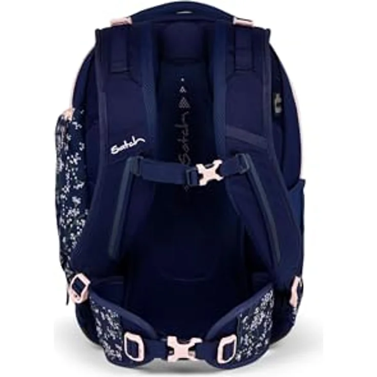 Satch Satch Match Bloomy Breeze, Schulrucksack mit 5 Liter Erweiterung, ergonomisch und wasserabweisend, reflektierend, für Körpergrößen 1,40 - 1,80 m – Bild 5