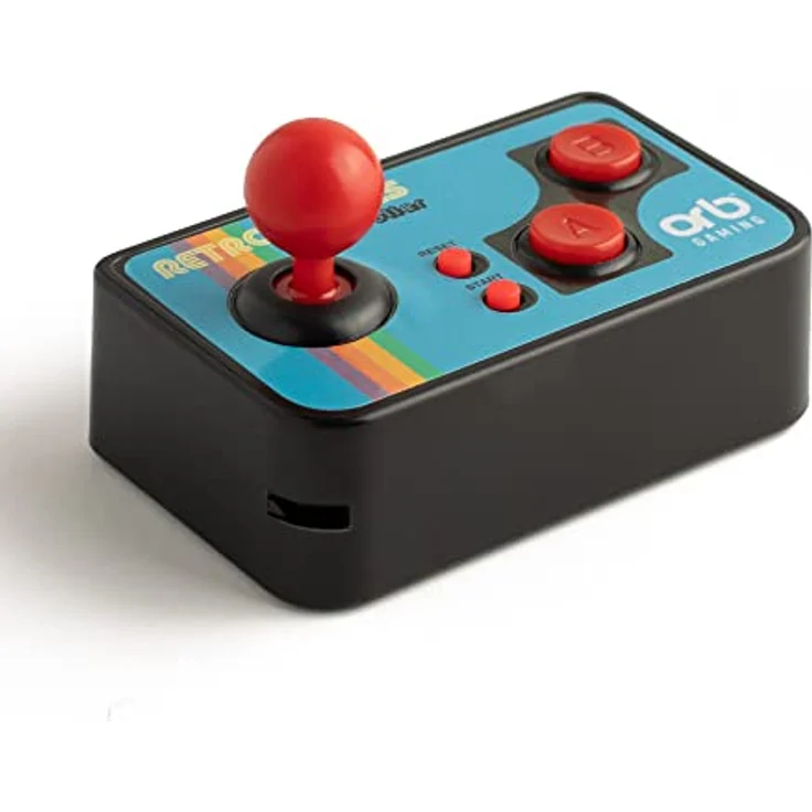 thumbs UP! Mini TV Games - inkl. 200 Retro Spielen - Retro, Vintage, Gaming, 80er, Videospiel - 0001357, 6. 9 X 4. 3 X 4 cm – Bild 2