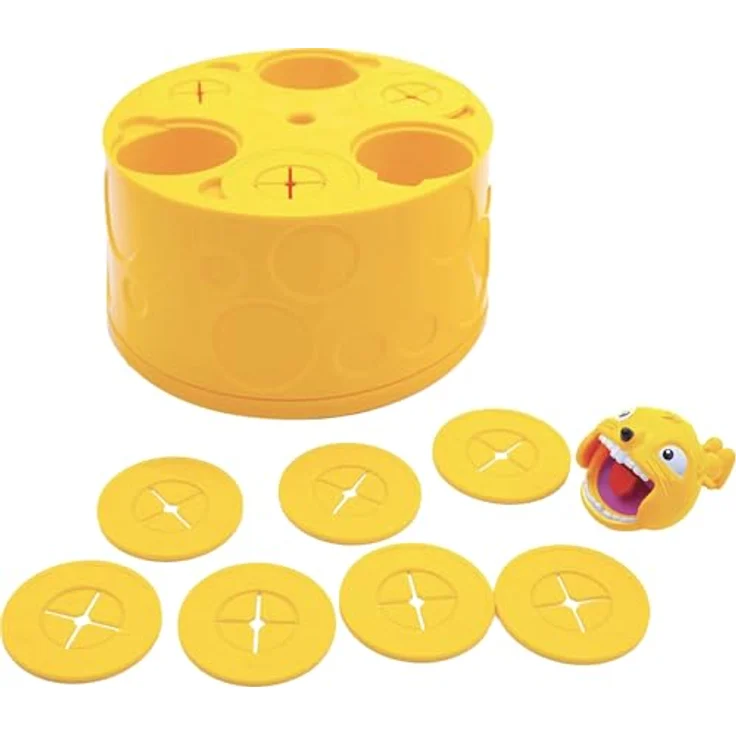 MEGABLEU Tischspiel CHEEZY MOUSE, Brettspiel für 2-4 Spieler, geeignet ab 3 Jahren, blau, unisex – Bild 6