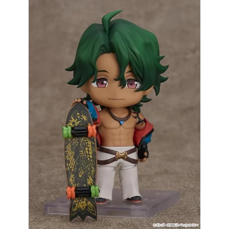 Orange Rouge Nendoroid Joe, Actionfigur aus SK8 the Infinity, ca. 10 cm groß mit Zubehör und Austauschteilen – Bild 2