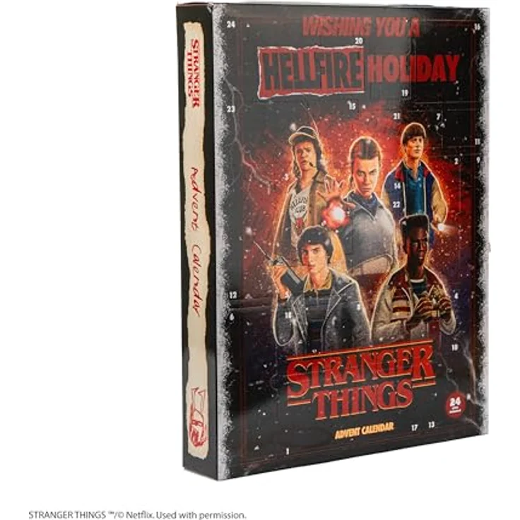 Cinereplicas Stranger Things Adventskalender 2025, mit 24 einzigartigen Geschenken, offiziell lizenziertes Merchandise für Fans – Bild 9