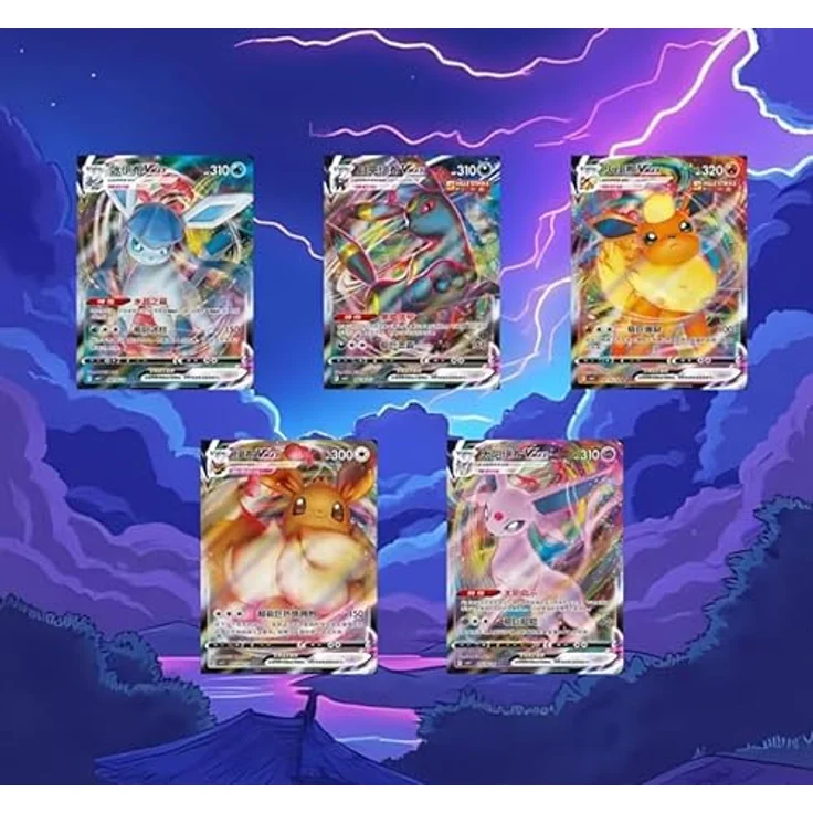 The Pokemon Company Pokemon Gem Pack Vol. 2 Display (CBB2C) Chinesisch, Evoli-Edition mit 15 holografischen Boosterpacks und exklusiven Illustrationen – Bild 4