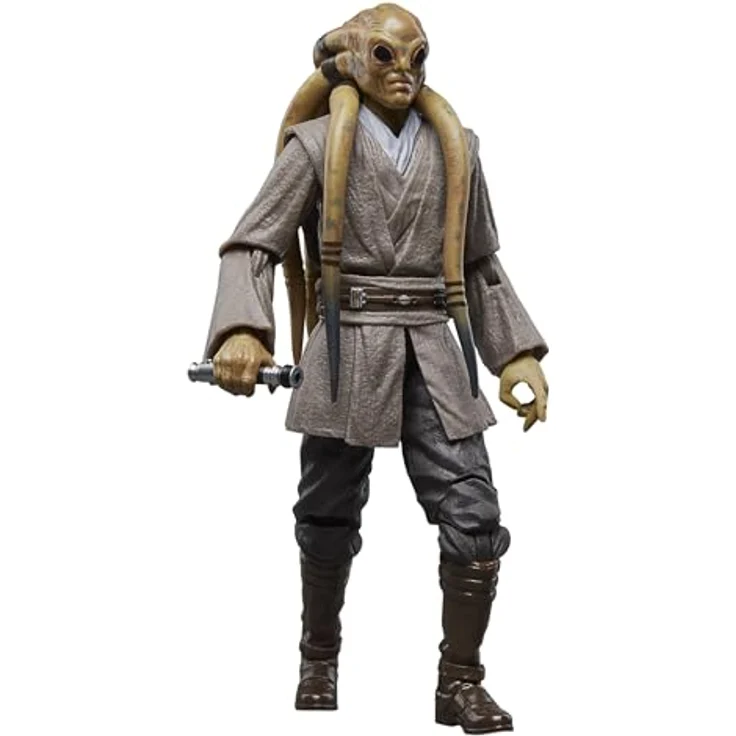 Star Wars The Black Series Kit Fisto, 15 cm Action-Figur zum Sammeln mit Lichtschwert, 20-jähriges Jubiläum von Die Rache der Sith – Bild 5