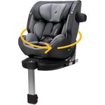 Osann Reboarder-Kindersitz One 360 SL i-Size, drehbar ab Geburt bis 12 Jahre (40-150 cm), inkl. Isofix-Basis mit Stützfuß, Universe Grey