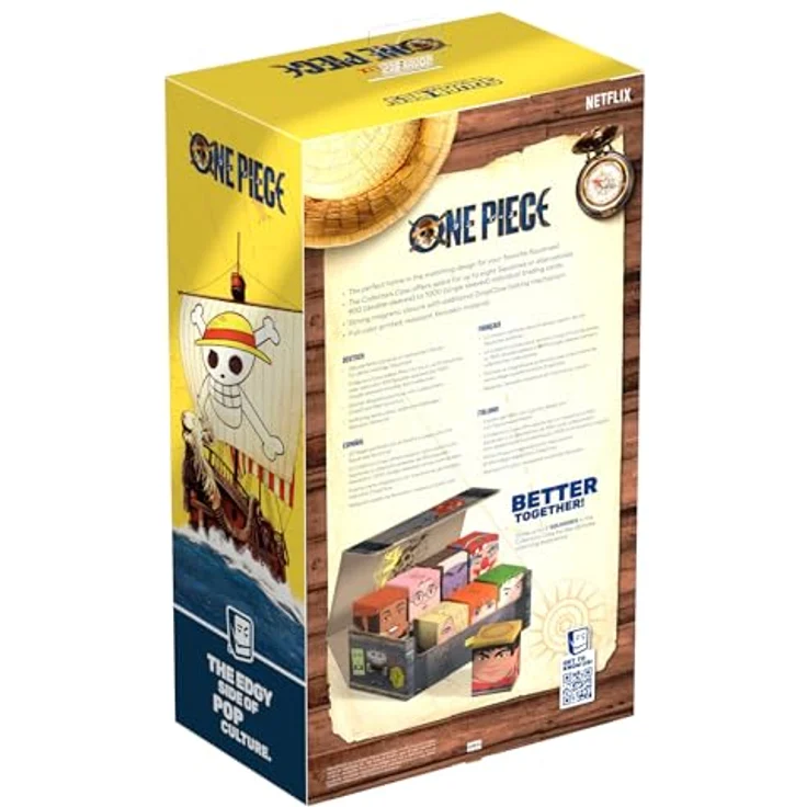 Squaroes Collectors Case 800 ONE PIECE, Holztruhe für bis zu 900 Karten, mit Magnetverschluss und ZnapClaw-Mechanismus – Bild 15