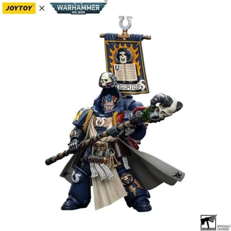 JoyToy Warhammer 40K: Ultramarines Chief Librarian Tigurius Actionfigur im Maßstab 1:18 – Bild 2