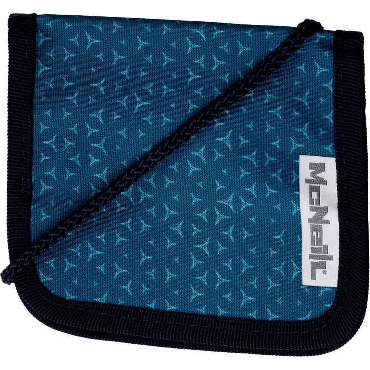 McNeill Brustbeutel Tetra, Kinder-Brustbeutel für Kleingeld und wichtige Dokumente, blau