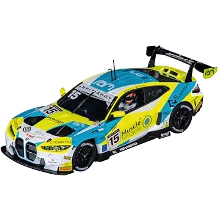 Carrera 20023995 DIGITAL 124 Auto BMW M4 GT3 RAM Racing No. 15, Maßstab 1:24, mit LED-Beleuchtung – Bild 3
