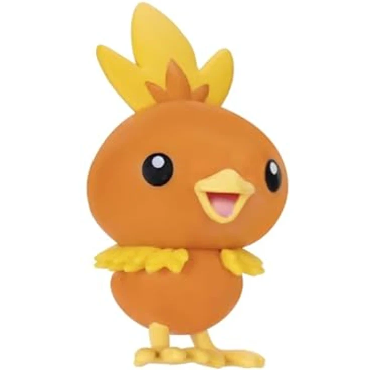 Pokémon Battle Figure 6er-Pack, 5 cm Figuren (Pawnii, Turtwig, Hoothoot, Torchic, Appletun, Squirtle) – offizielles Spielset für Kinder ab 4 Jahren – Bild 5