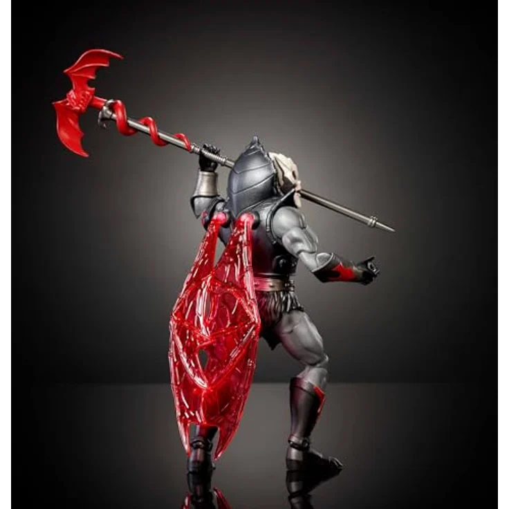 Masters of the Universe Masterverse New Etheria Hordak, Actionfigur ca. 18 cm, bewegliche Flügel, Kanonenarm, Stab und Schild, JBP85 – Bild 3