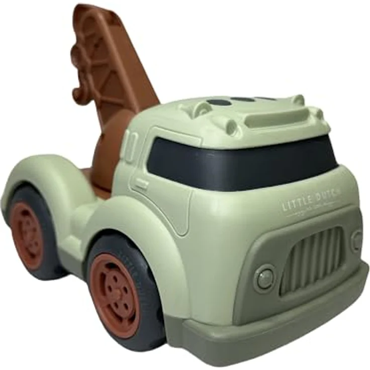 Little Dutch 2012517 Strandspielzeug Abschleppwagen - Fresh Greens grün – Bild 3