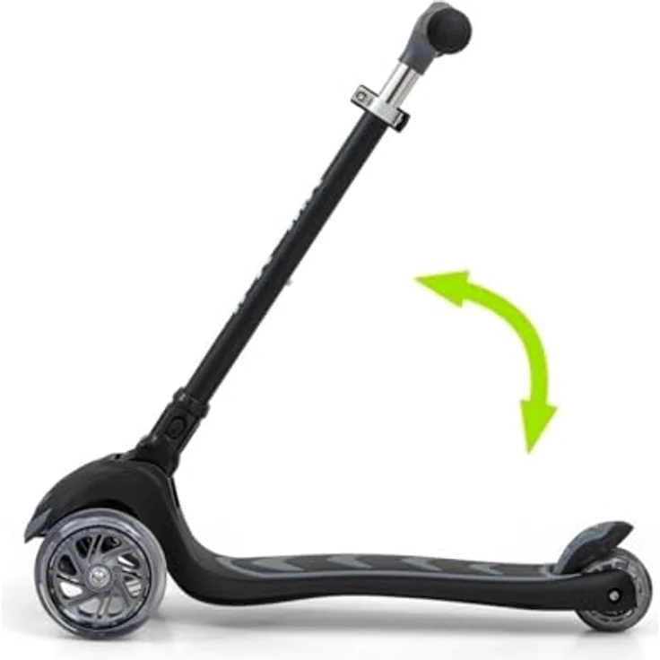 Milly Mally Scooter Boogie, Klappbarer Scooter in Schwarz für Kinder – Bild 9