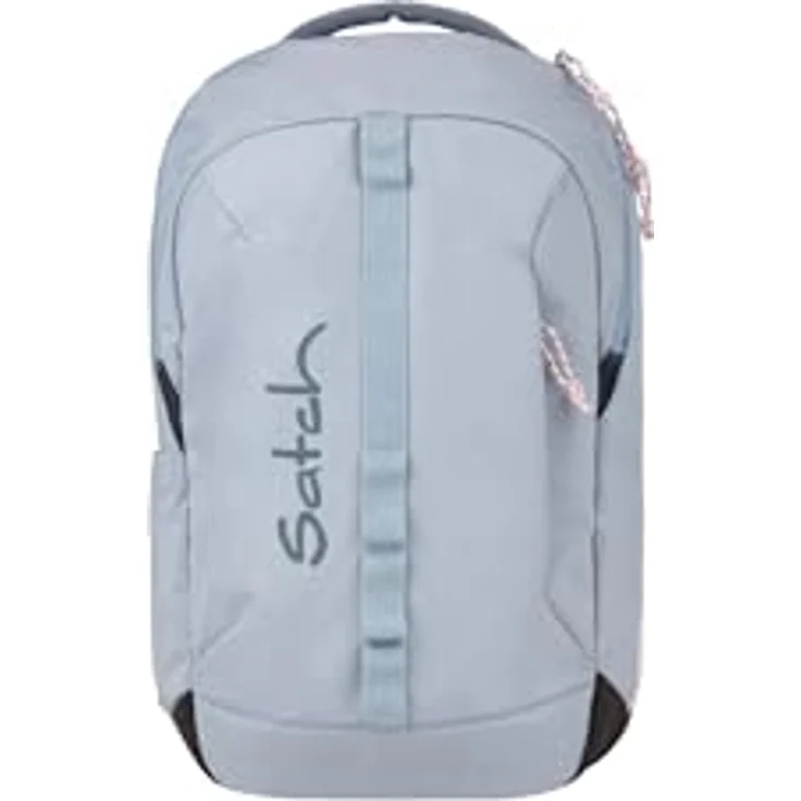 Satch con:next Schulrucksack, ergonomisch, wasserdicht, leicht, mit Laptopfach und Heftebox, Urban Rose Blue - Hellblau – Bild 1