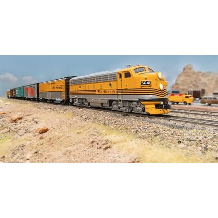 Märklin 30601 H0 Diesellok F7 A-Unit Retro, D & RGW Rio Grande, mit Digital-Decoder mfx/DCC, historische Gestaltung der 1960er Jahre – Bild 2