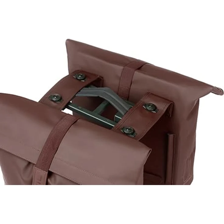 Basil Unisex – Erwachsene Doppelpacktasche, Roasted Brown, 12x30x33 cm – Bild 2