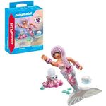Playmobil® 71477, Meerjungfrau mit Spritzkrake, Unterwasserabenteuer-Set mit Wasser-Pipette