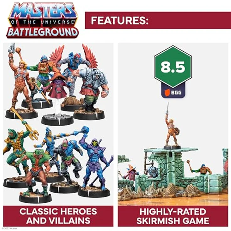 Archon Studio Masters of The Universe Battleground - Brettspiel, unisex, robustes Design, ungeöffnet und versiegelt – Bild 2
