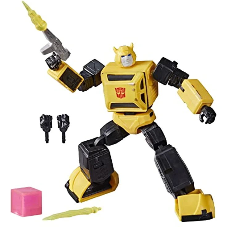 JTI GmbH Transformers, Actionfigur ROTE Hummel, voll beweglich mit Zubehörteilen, für Kinder ab 8 Jahren – Bild 1