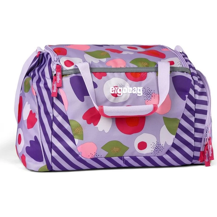 Ergobag Sporttasche Zubehör, PET mit Nassfach, Schultertragegurt und Reflektoren, blau – Bild 1