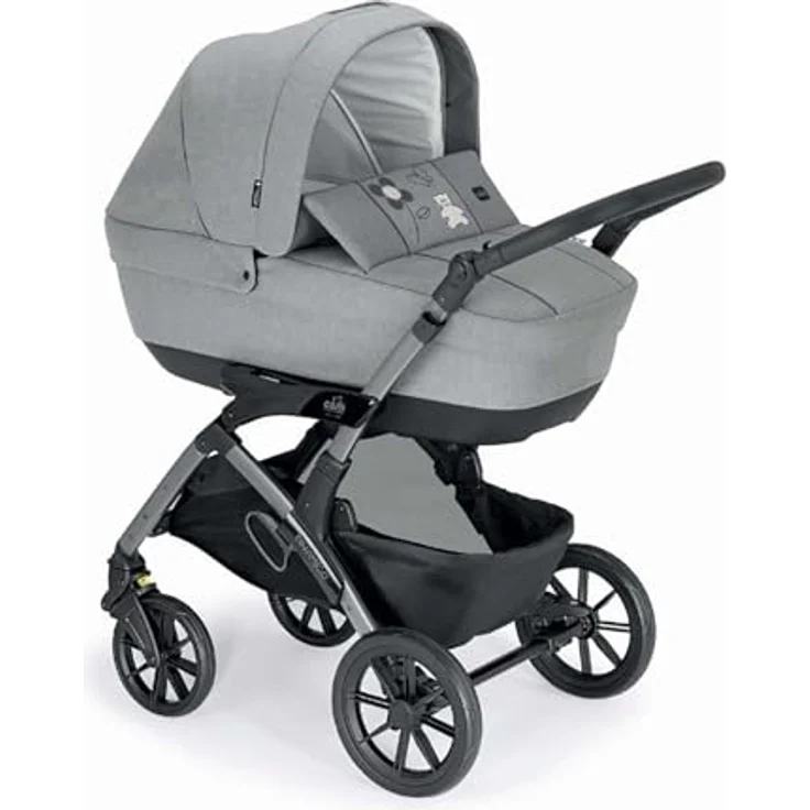 Cam il mondo del bambino 2in1 Kombi-Kinderwagen Dinamico Smart, vielseitig einsetzbar mit komfortabler Babyschale, inkl. Zubehör in verschiedenen Farben – Bild 1