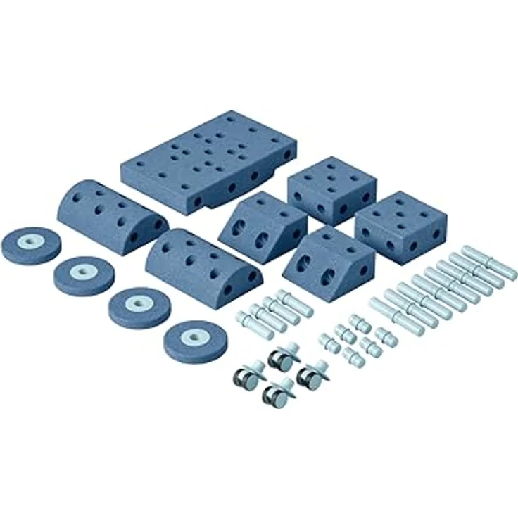 Modu Modell 34 TLG. Baukasten Starter-Set Playsystem Dreamer von 0-6 Jahren - Deep Blue/Sky Blue, Mehrfarbiges Spielzeug für Babys – Bild 1