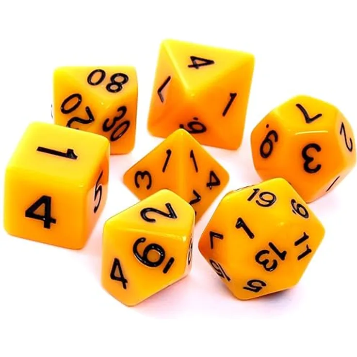 Knochen Set REBEL RPG - Matt - Gelb
