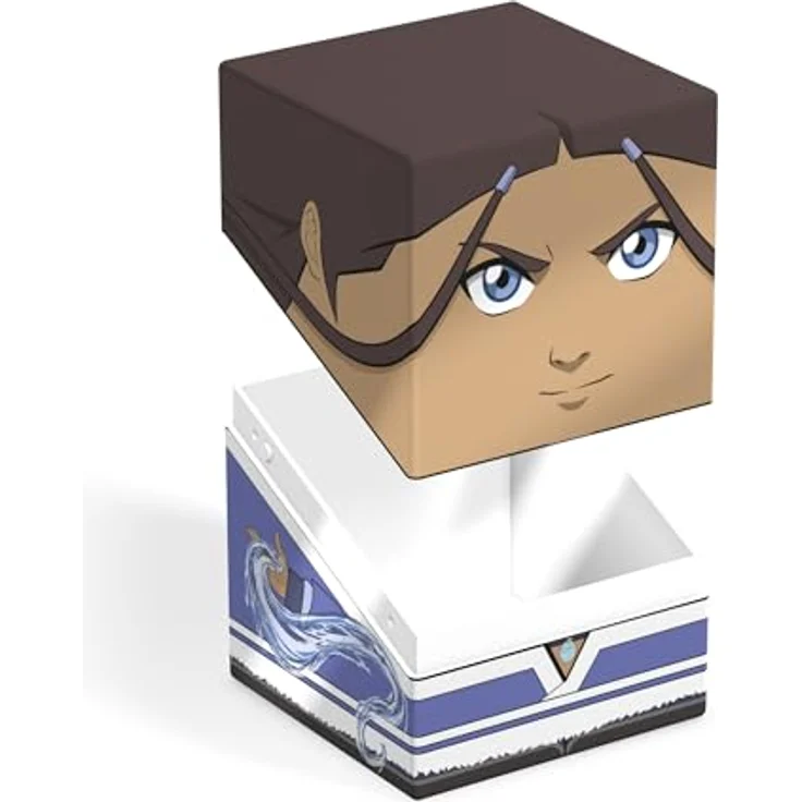 Ultimate Guard Squaroe Avatar: The Last Airbender AV003, Sammelbox für TCG-Decks mit Platz für bis zu 100 Spielkarten, Katara Edition – Bild 5