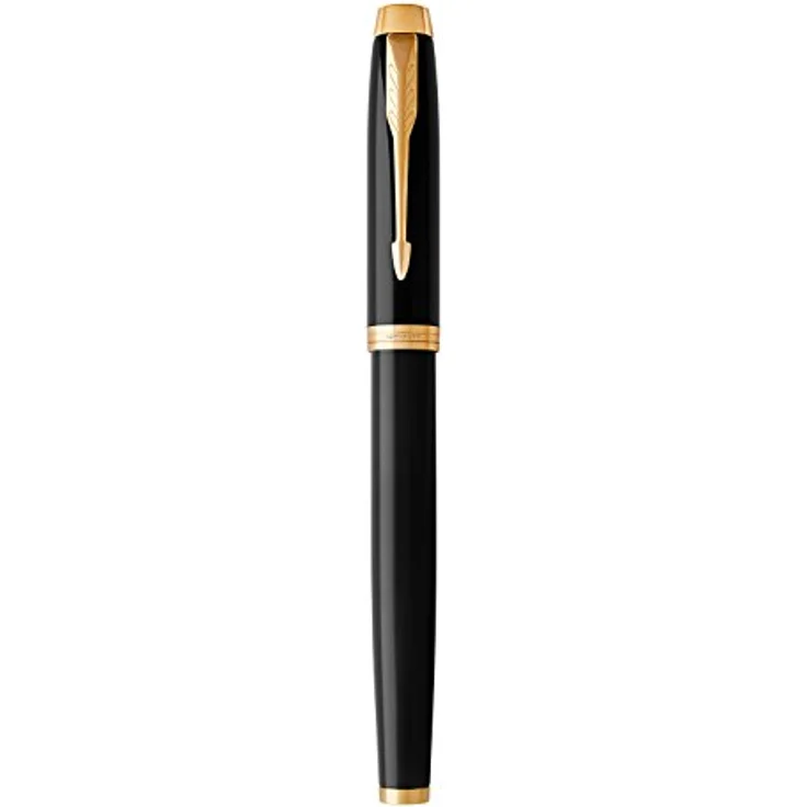 Parker Füllfederhalter IM Core, Premium IM Füller Feder M / F Gold- oder Chromzierteile, elegant in Schwarz – Bild 4