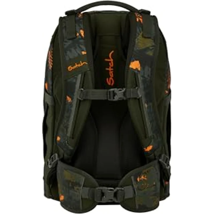 Satch Pack Ergonomischer Schulrucksack für die 5. Klasse, 30L Stauraum, wasserabweisend, mit Organisationsfächern und Reflexmaterial – Bild 5