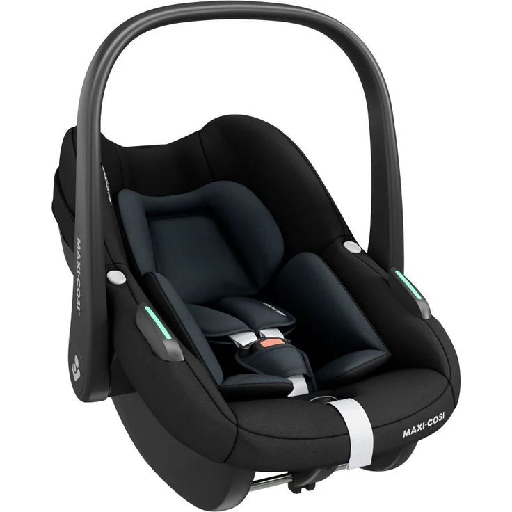 Maxi-Cosi Babyschale Pebble S i-Size - Tonal Black, Baby Autositz bis 12 kg, ab Geburt - 15 Monate (40 cm - 83 cm), nur 3,4 kg leicht – Bild 1