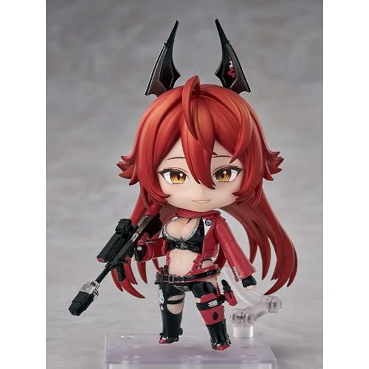 Good Smile Company Nendoroid Goddess of Victory: Nikke Actionfigur Red Hood, 10 cm mit wechselbaren Gesichtsteilen und Zubehörteilen für verschiedene Posen – Bild 2