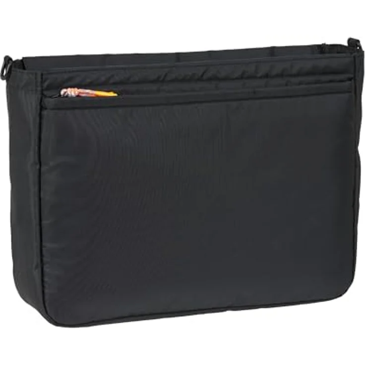 LÄSSIG Baby Kinderwagenorganizer Taschenorganizer inkl. Kinderwagenbefestigung und Schultergurt/Casual MIX Multi Bag black, kompakt und wasserabweisend – Bild 5