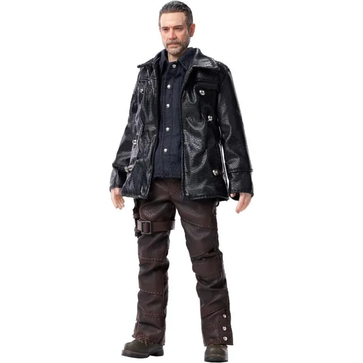 Hiya Toys The Walking Dead: Dead City Exquisite Super Series Actionfigur 1/12 Negan, 16 cm, mit Zubehör in Fensterbox