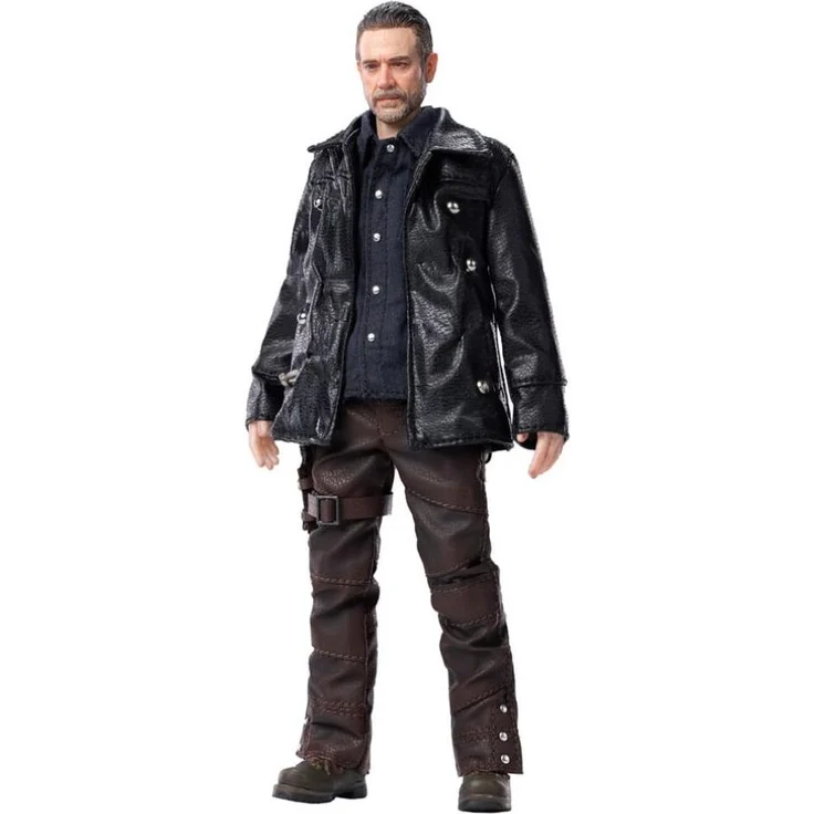Hiya Toys The Walking Dead: Dead City Exquisite Super Series Actionfigur 1/12 Negan, 16 cm, mit Zubehör in Fensterbox