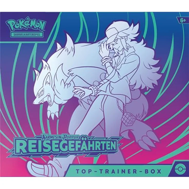 The Pokemon Company Top-Trainer-Box Reisegefährten | Pokemon | Sammel-Karten deutsch, inkl. Boosterpacks, holografische Promokarte und Spielmaterialien – Bild 2