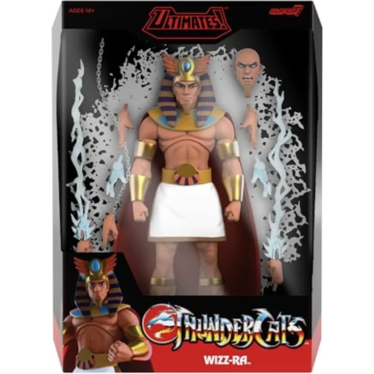 Super7 Thundercats Ultimates! Wave 15 Wizz-Ra, 18 cm detailreiche Actionfigur für Sammler – Bild 2