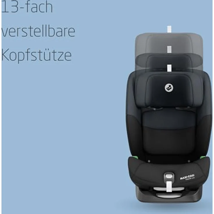Maxi-Cosi Autokindersitz Titan S i-Size - Tonal Black, 36 kg, Sicherer Autositz ab 15 Monate - 12 Jahre mit Isofix – Bild 6