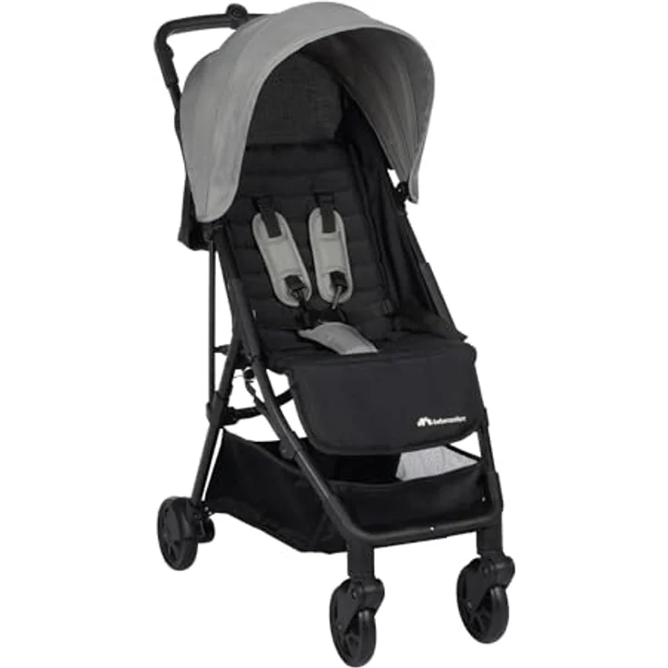 Bebeconfort Buggy Teeny 3D, Ultrakompakt zusammenklappbarer Kinderwagen mit Tragetasche, für Reisen und Stadt, geeignet für Kinder ab 6 Monaten bis 22 kg, Tinted Grey – Bild 1