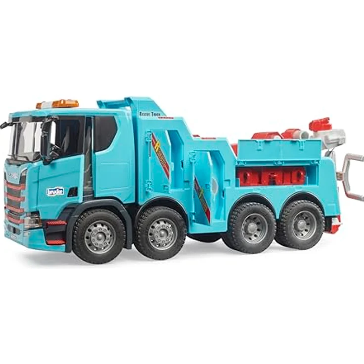 bruder Berge- und Abschlepp LKW Scania Super 560R, Spielzeugauto mit Licht- und Soundmodul – Bild 2