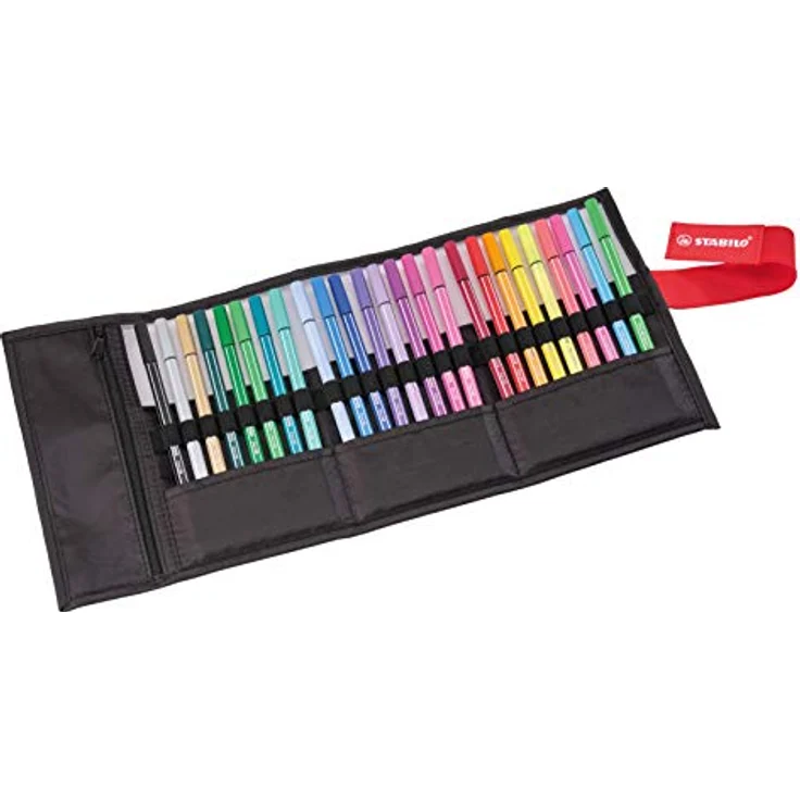 Premium-Filzstift - STABILO Pen 68 - 25er Rollerset ARTY Edition - mit 25 verschiedenen Farben – Bild 3