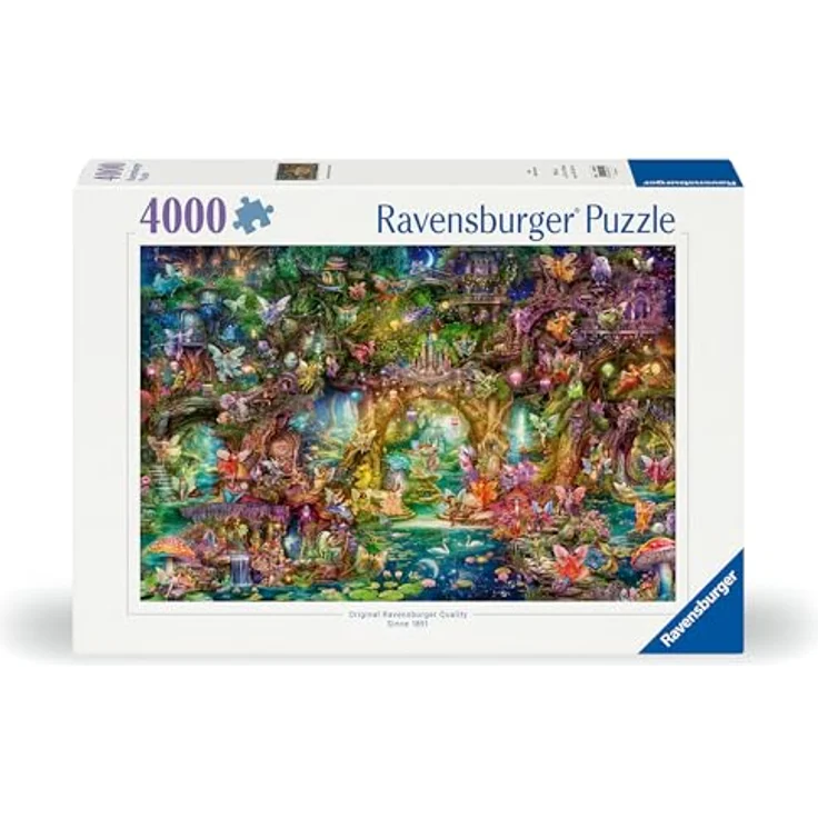 Ravensburger Puzzle 12000810 - Die verborgene Welt der Feen - 4000 Teile, für Erwachsene und Kinder ab 14 Jahren, Fantasy-Puzzle – Bild 2