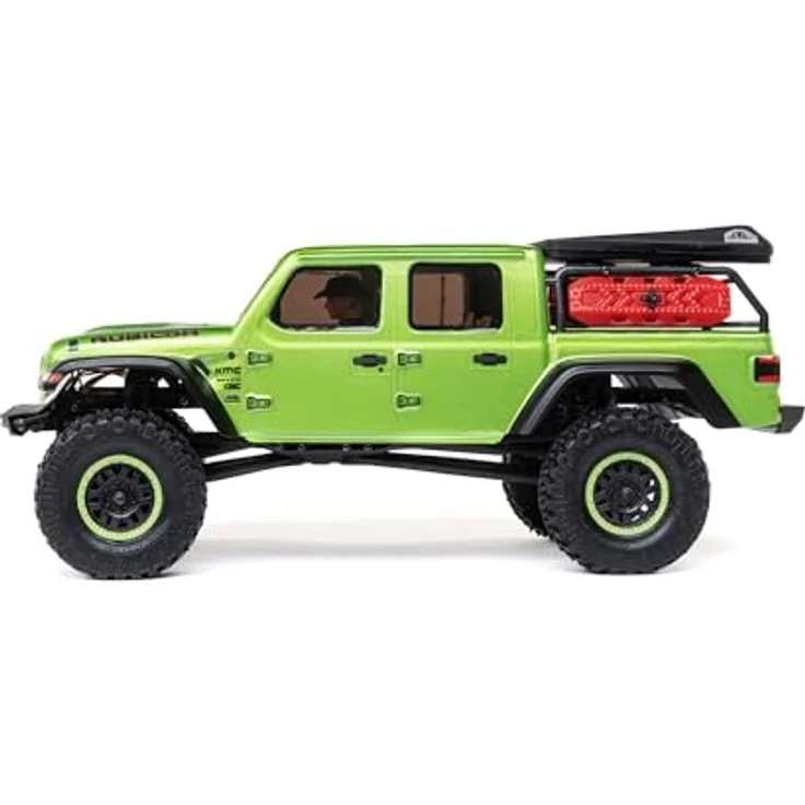 Axial SCX24 Jeep JT Gladiator 1:24 Rock Crawler, 4WD, Brushed, RTR, grün, inklusive Spektrum SLT2 Fernsteuerung und LiPo-Akku – Bild 8