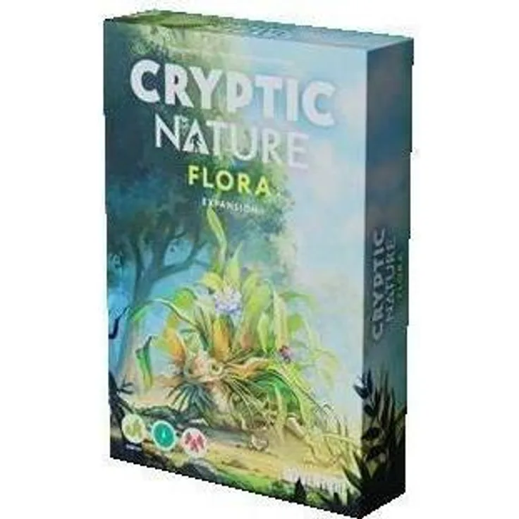 iDventure Cryptic Nature Erweiterung "FLORA", Brettspiel mit neuen Quests und Kryptopflanzen-Mechanismen