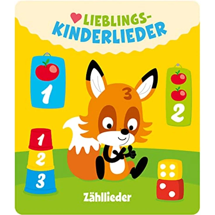 tonies Hörfiguren für Toniebox, 21 Lieblings-Kinderlieder – Zähllieder (neu eingespielt), Kinderlieder ab 3 Jahren, Spielzeit ca. 52 Minuten – Bild 5