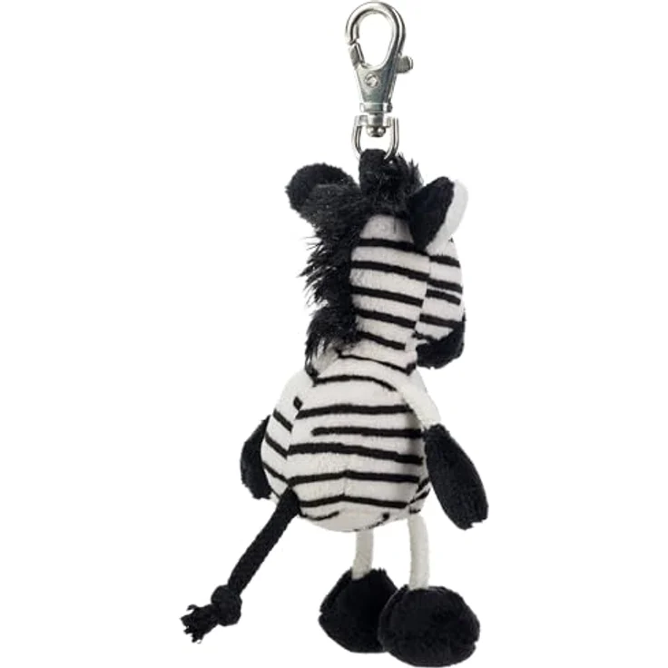 Schaffer Schlüsselanhänger Plüsch Zebra Nala, 12 cm, waschbar bei 30°C, geprüfte Qualität nach DIN EN 71 – Bild 5