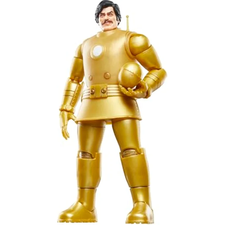 Marvel Legends Iron Man (Model 01 - Gold), 15 cm Action-Figur mit 7 Accessoires und 20 beweglichen Punkten – Bild 3
